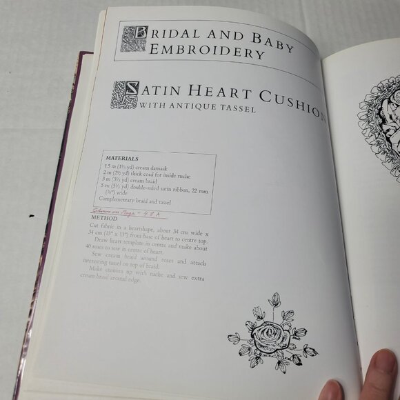 1994 Robbyn MacDonald Book Victorian Embroidery--40 Victorian Embroidery Pattern - Picture 16 of 16